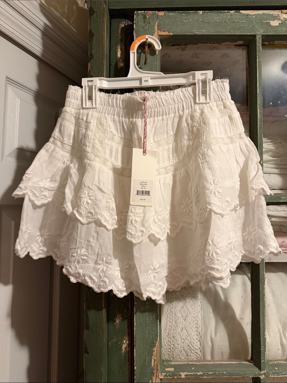 LoveShackFancy Emilia Skirt